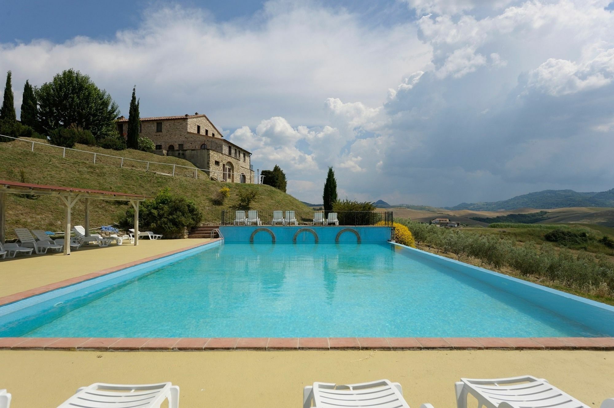 Agrihotel Il Palagetto Volterra Bagian luar foto